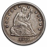 1877-S Liberty Seated Quarter XF