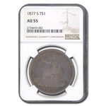 1877-S Trade Dollar AU-55 NGC