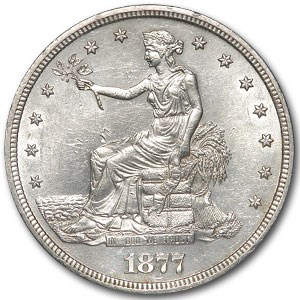 1877-S Trade Dollar MS-60 Details (Lightly Cleaned) 1877-S Trade Dollar MS-60 Details (Lightly Cleaned)