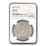 1877-S Trade Dollar MS-60 NGC