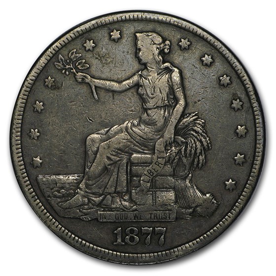 1877 Trade Dollar Fine 1877 Trade Dollar Fine