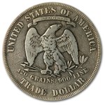 1877 Trade Dollar VF