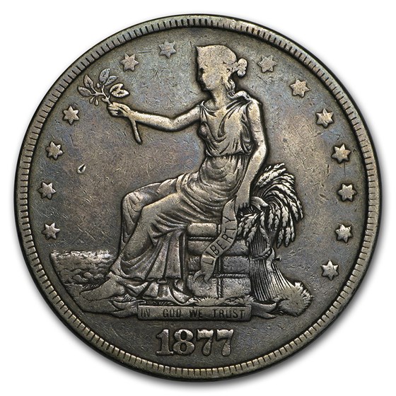 1877 Trade Dollar XF 1877 Trade Dollar XF