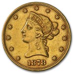 1878 $10 Liberty Gold Eagle AU