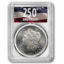 1878-1904 Morgan Dollar BU PCGS (250th Anniversary)