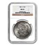 1878-1904 Morgan Dollars MS-63 NGC (10 Different Dates/Mints)