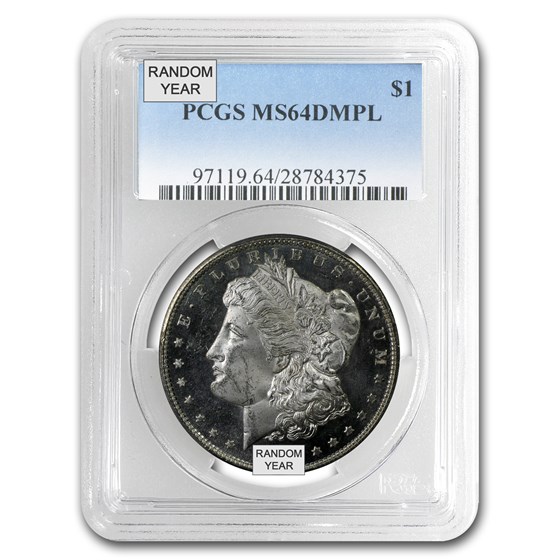 1878-1904 Morgan Dollars MS-64 DMPL PCGS 1878-1904 Morgan Dollars MS-64 DMPL PCGS