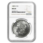 1878-1904 Morgan Dollars MS-64 NGC (20 Different Dates/Mints)