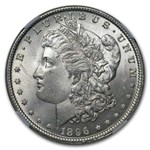 1878-1904 Morgan Dollars MS-64 NGC (5 Different Dates/Mints)