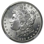 1878-1904 Morgan Dollars MS-64 NGC (5 Different Dates/Mints)