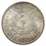 1878-1904 Morgan Dollars MS-64 NGC (Fatty Holder, Damaged)