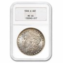 1878-1904 Morgan Dollars MS-64 NGC (Fatty Holder, Damaged)
