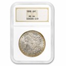 1878-1904 Morgan Dollars MS-64 NGC (Fatty Holder, Toned)