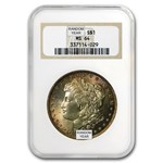 1878-1904 Morgan Dollars MS-64 NGC (Toned, Obv/Rev)