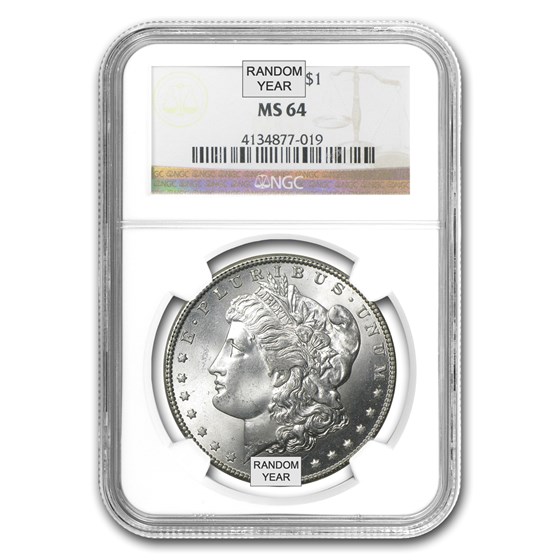 1878-1904 Morgan Dollars MS-64 NGC 1878-1904 Morgan Dollars MS-64 NGC