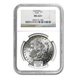 1878-1904 Morgan Dollars MS-64+ NGC