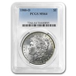 1878-1904 Morgan Dollars MS-64 PCGS (10 Different Dates/Mints)