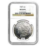 1878-1904 Morgan Dollars MS-64 PL NGC