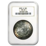 1878-1904 Morgan Dollars MS-65 NGC (10 Different Dates/Mints)