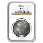 1878-1904 Morgan Dollars MS-65 NGC (Toned Obv/Rev or Both)