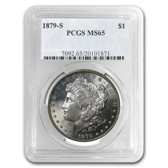 Buy 1878-1904 Morgan Dollars MS-65 PCGS (10 Different Dates/Mints) | APMEX