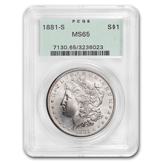 1878-1904 Morgan Dollars MS-65 PCGS (OGH, Toned) 1878-1904 Morgan Dollars MS-65 PCGS (OGH, Toned)