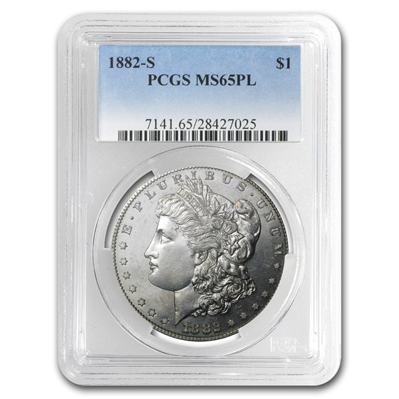1878-1904 Morgan Dollars MS-65 PCGS (Proof Like) 1878-1904 Morgan Dollars MS-65 PCGS (Proof Like)