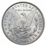 1878-1904 Morgan Silver Dollar Boot & Hat Card BU