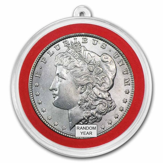 1878-1904 Morgan Silver Dollar BU (Random Year, Ornament)