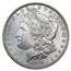1878-1904 Morgan Silver Dollar BU - w/Dove of Peace Card