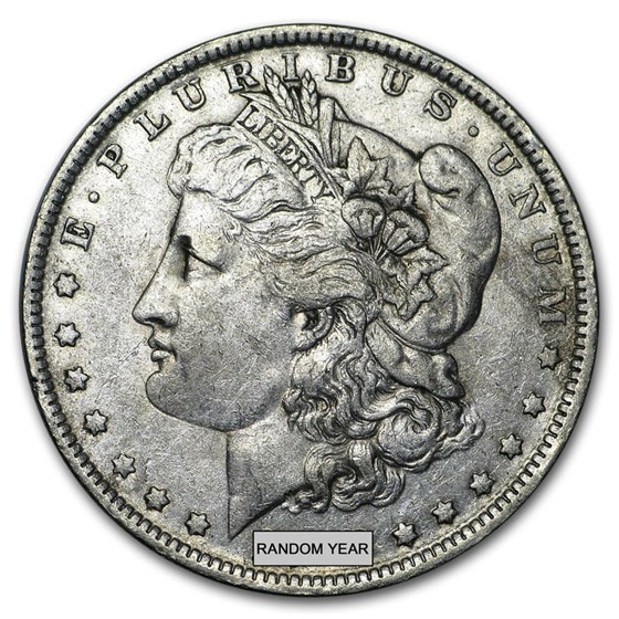 1878-1904 Morgan Silver Dollar XF (Cleaned, Random Year) 1878-1904 Morgan Silver Dollar XF (Cleaned, Random Year)
