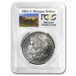1878-1904 Stage Coach Morgan Dollar BU PCGS