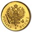 1878-1913 Finland Gold 10 Markkaa (Avg Circ)