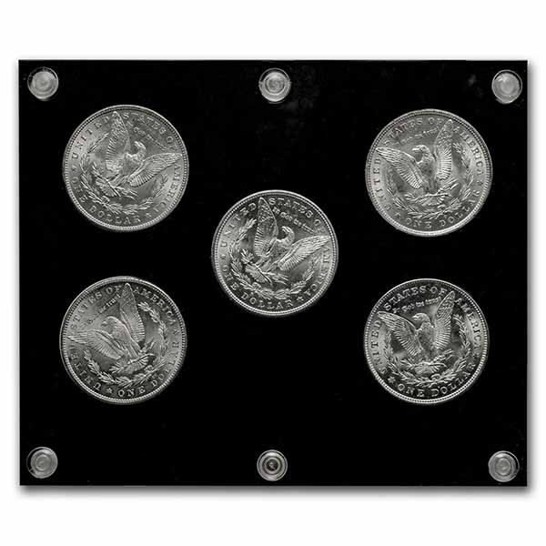 Buy 1878-1921 5-Coin Morgan Dollar Mint Mark Set BU (Capital