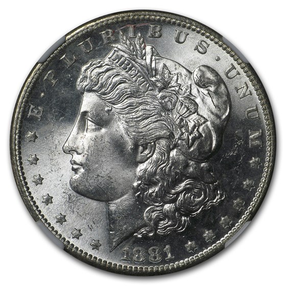 Buy 1878-1921 5-Coin Morgan Dollar Mint mark Set MS-63 NGC | APMEX