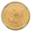 1878 $2.50 Liberty Gold Quarter Eagle MS-63 NGC