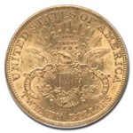 1878 $20 Liberty Gold Double Eagle AU-55 PCGS