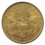 1878 $20 Liberty Gold Double Eagle MS-61 NGC