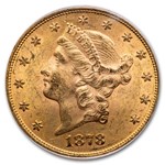 1878 $20 Liberty Gold Double Eagle MS-62 PCGS