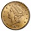 1878 $20 Liberty Gold Double Eagle MS-62 PCGS
