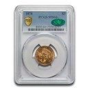 1878 $3 Gold Princess MS-64+ PCGS CAC