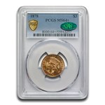 1878 $3 Gold Princess MS-64+ PCGS CAC