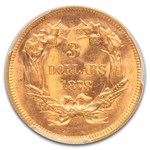 1878 $3 Gold Princess MS-65 PCGS