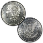 1878 5-Coin Morgan Dollar Set BU