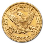 1878 $5 Liberty Gold Half Eagle AU