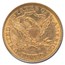 1878 $5 Liberty Gold Half Eagle MS-61 PCGS