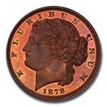 1878 $5 Pattern Half Eagle PR-66+ PCGS (RB, J-1568a, Bass Jr.)