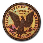 1878 $5 Pattern PR-66+ PCGS CAC (Brown, J-1576)