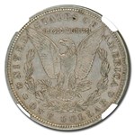 1878 7 TF Rev of 79 Morgan Dollar AU-50 NGC