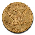 1878-CC $10 Liberty Gold Eagle AU-53 PCGS
